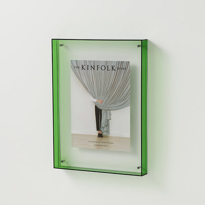 Color acrylic photo frame