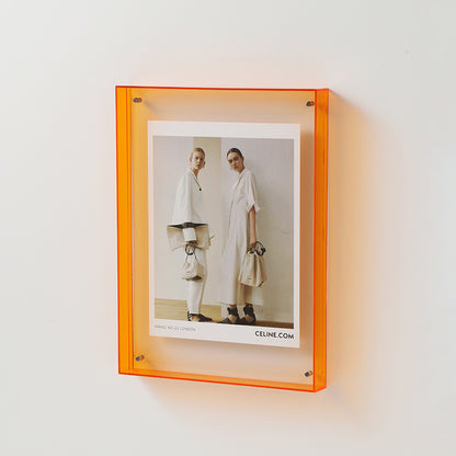 Color acrylic photo frame