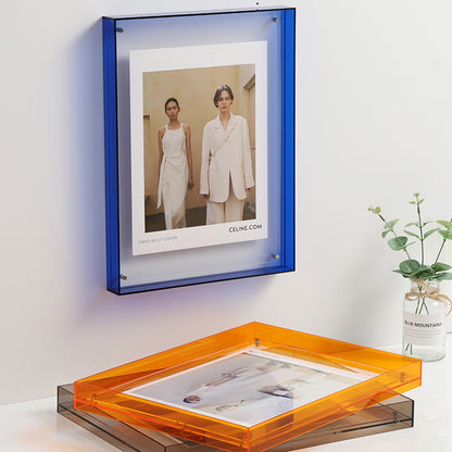 Color acrylic photo frame