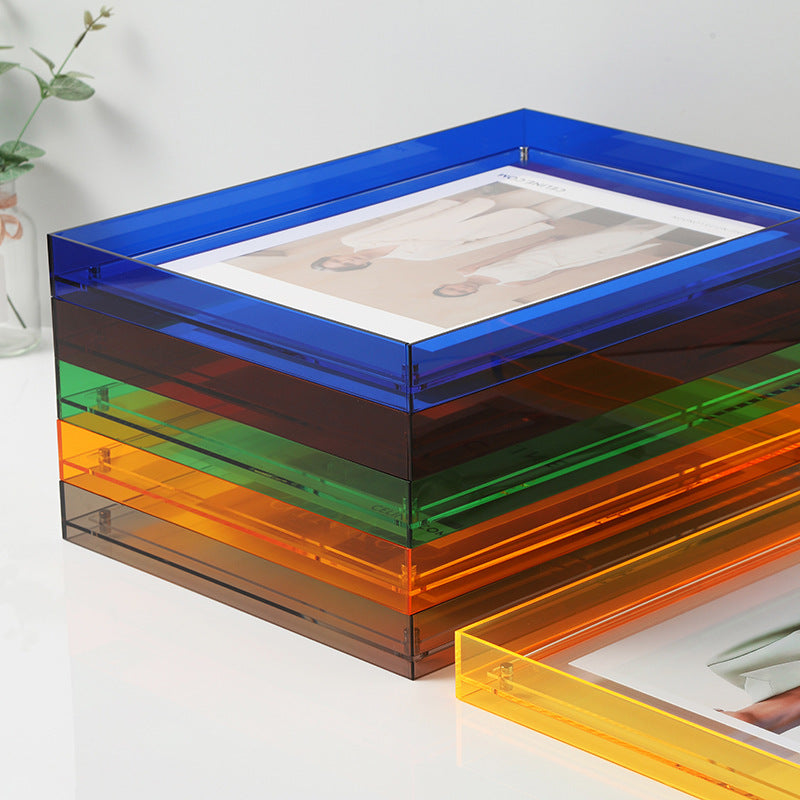 Color acrylic photo frame