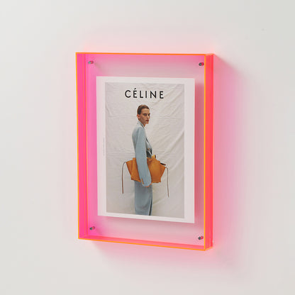 Color acrylic photo frame