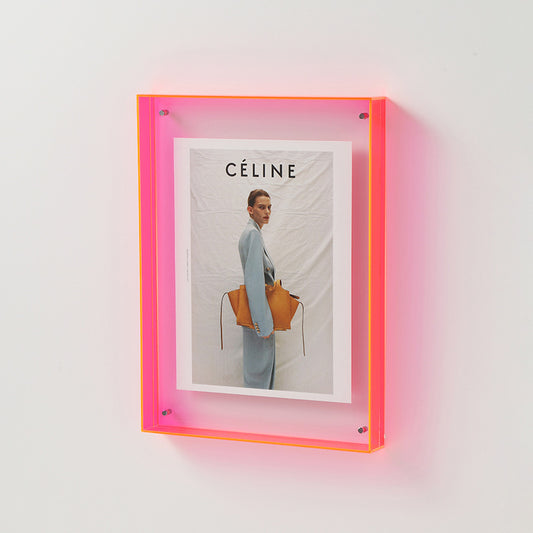 Color acrylic photo frame