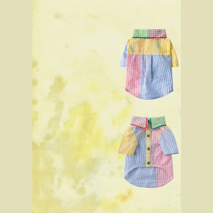 Color Block Pet Shirt