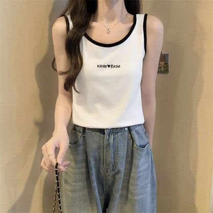 Color Block Sleeveless Camisole for Women