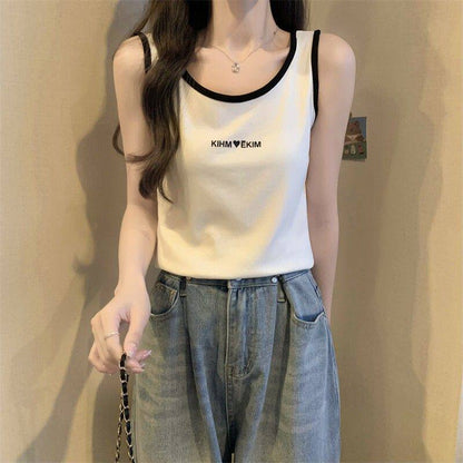 Color Block Sleeveless Camisole for Women