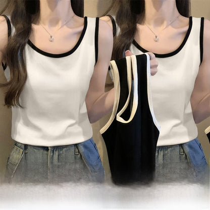Color Block Sleeveless Camisole for Women