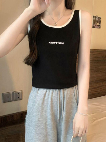 Color Block Sleeveless Camisole for Women