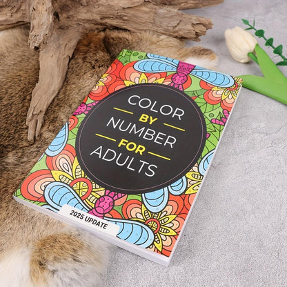 Color by Number Coloring Book