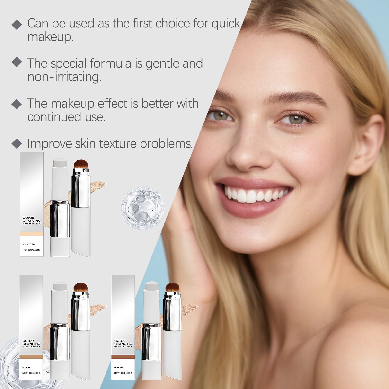 Color Changing Foundation