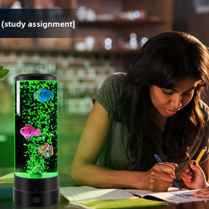 Color Changing LED Bubble Night Light