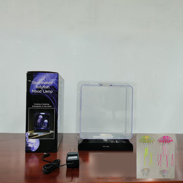 Color Changing LED Jellyfish Aquarium Night Light