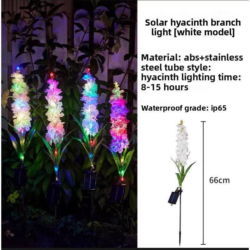 Color-changing optical fiber artificial flower lamp