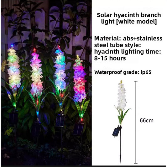 Color-changing optical fiber artificial flower lamp