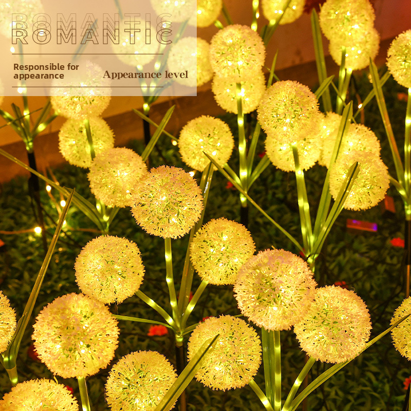 Color-changing optical fiber artificial flower lamp