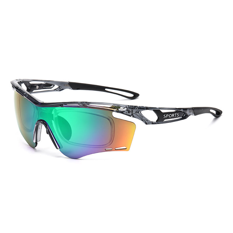 Color-Changing Sports Sunglasses for Cycling Running