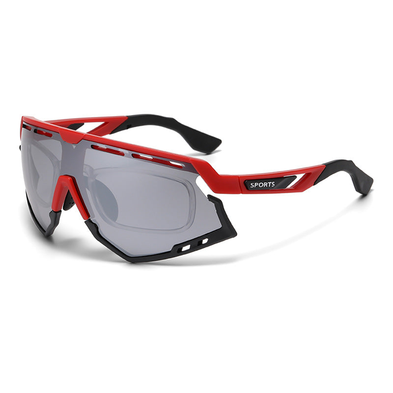 Color-Changing Sports Sunglasses for Cycling Running