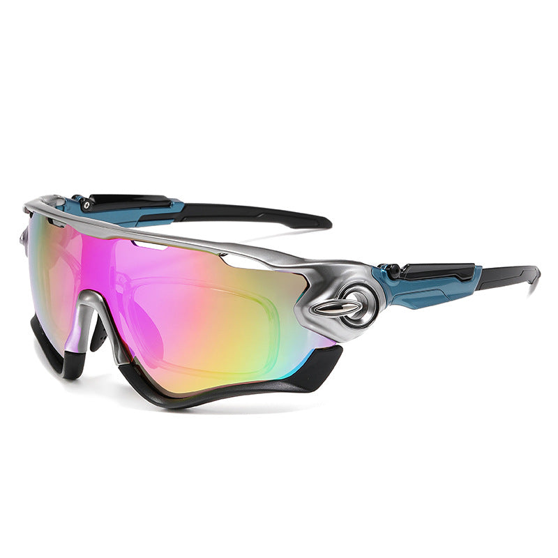 Color-Changing Sports Sunglasses for Cycling Running