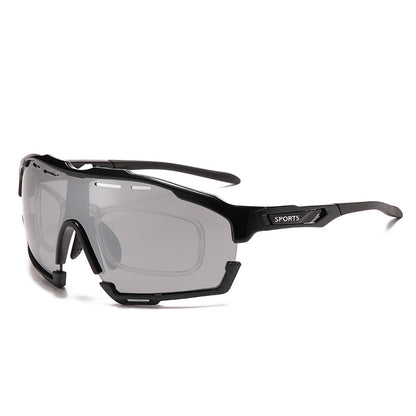 Color-Changing Sports Sunglasses for Cycling Running