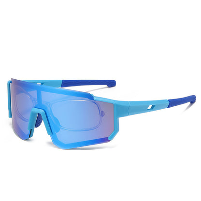 Color-Changing Sports Sunglasses for Cycling Running