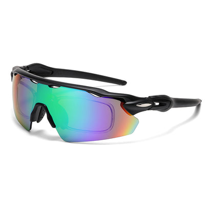 Color-Changing Sports Sunglasses for Cycling Running