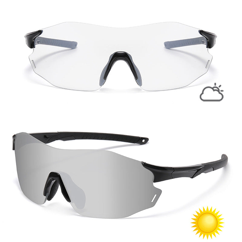 Color-Changing Sports Sunglasses for Cycling Running