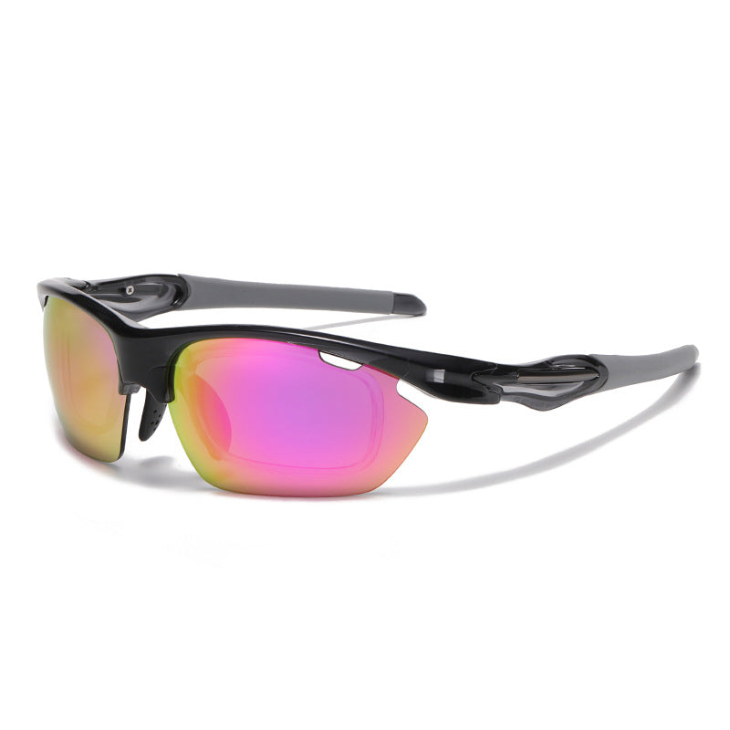 Color-Changing Sports Sunglasses for Cycling Running