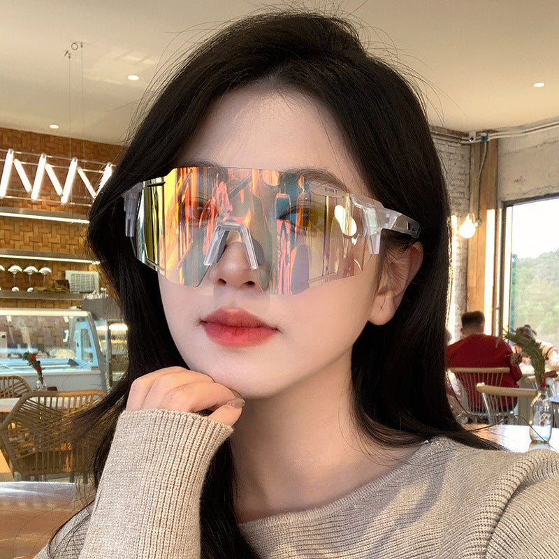 Color Changing Sports Sunglasses with Prescription Support