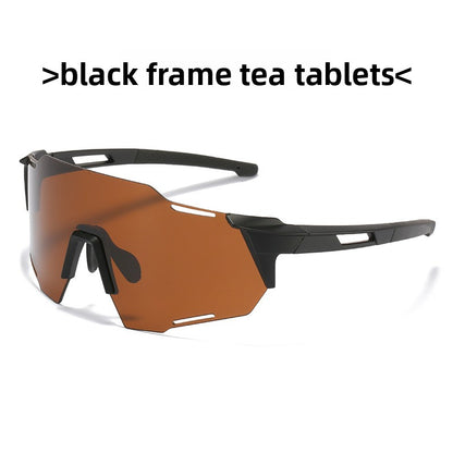 Color Changing Sports Sunglasses with Prescription Support