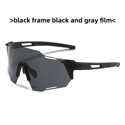 Color Changing Sports Sunglasses with Prescription Support