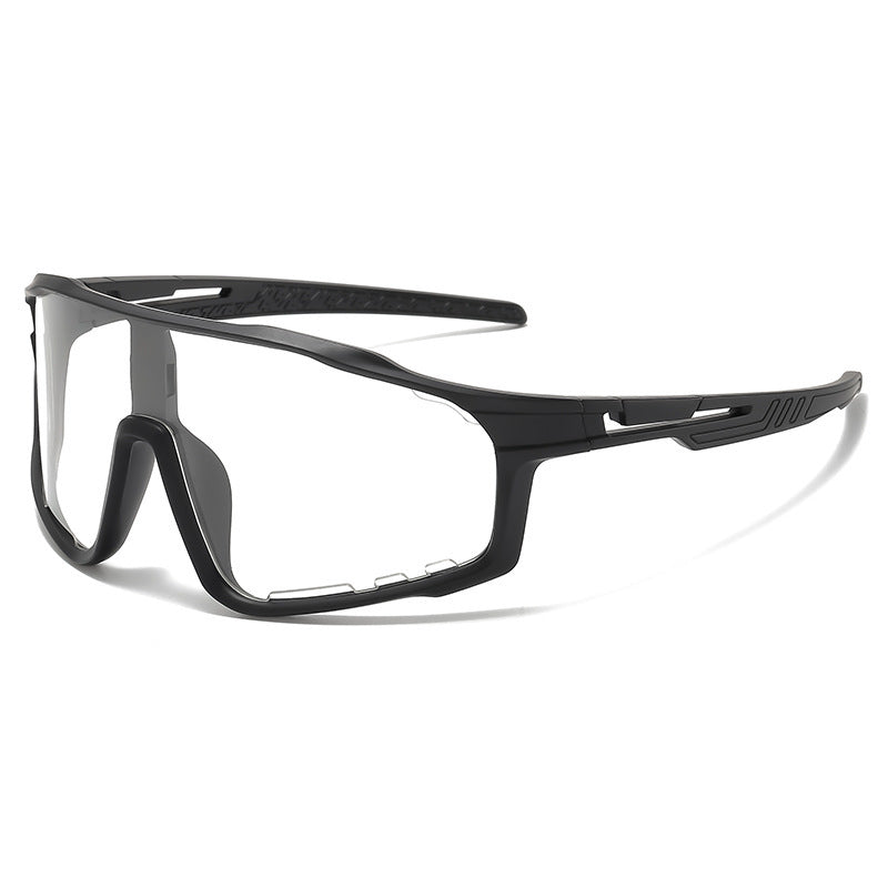Color-Changing Sports Sunglasses with UV Protection