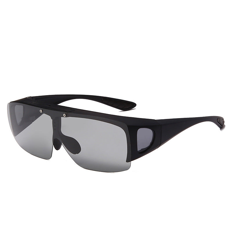 Color-changing sun protection sunglasses with UV protection