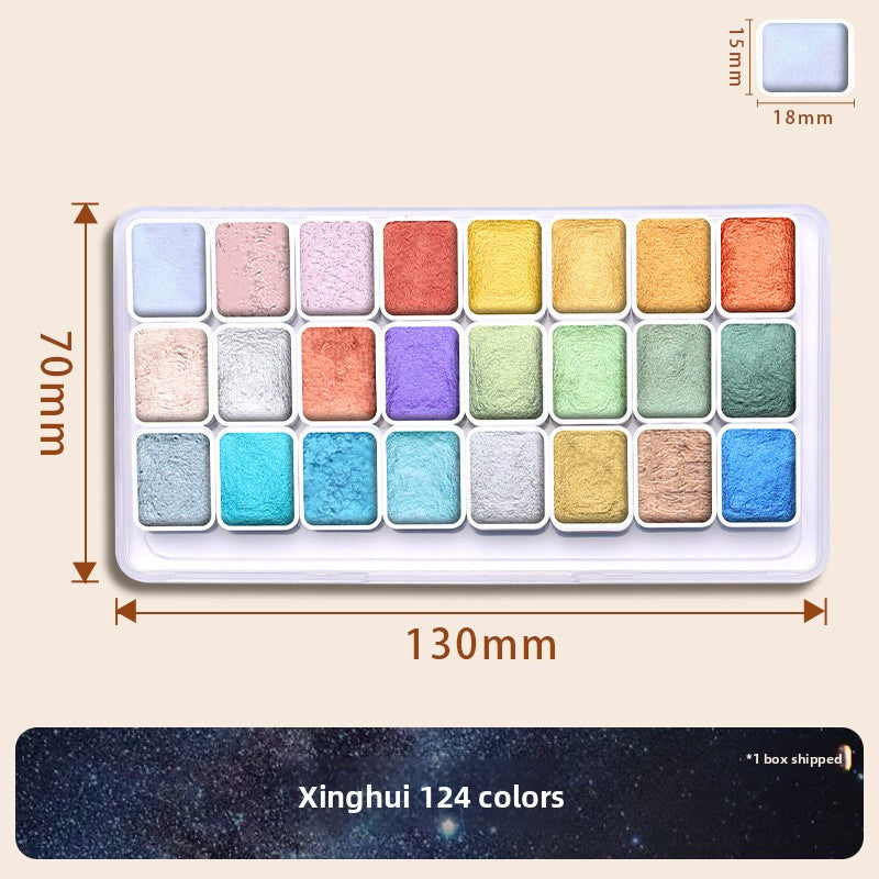 Color-changing thangka tracing gold filling