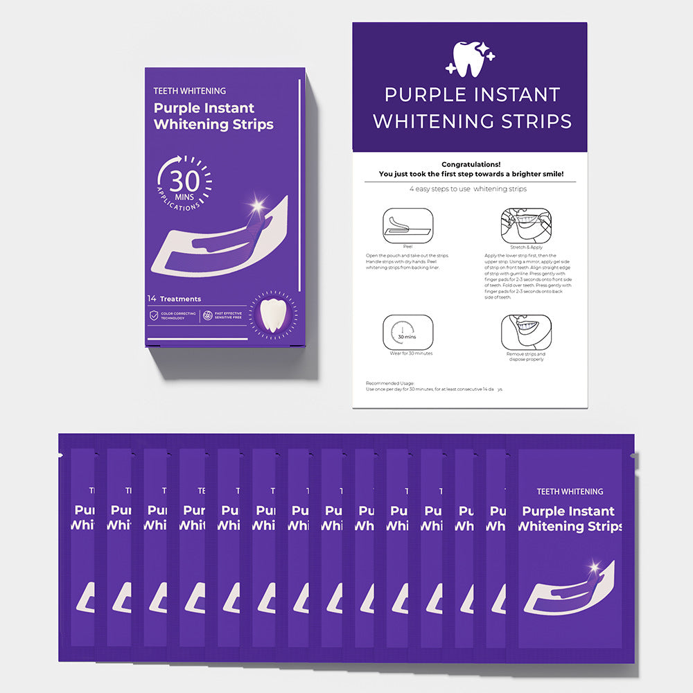 Color-Correcting Teeth Strips