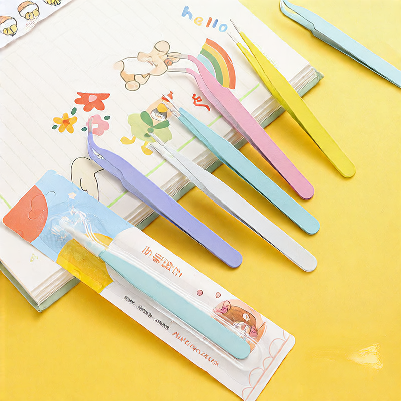 Color hand account tweezers