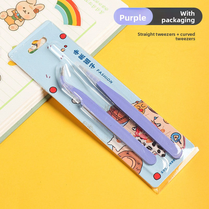 Color hand account tweezers