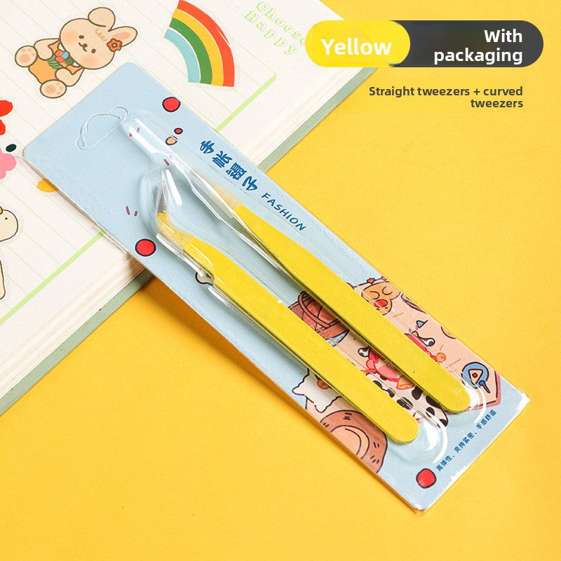 Color hand account tweezers