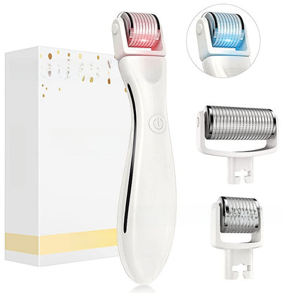 Color light roller microneedle introduction instrument