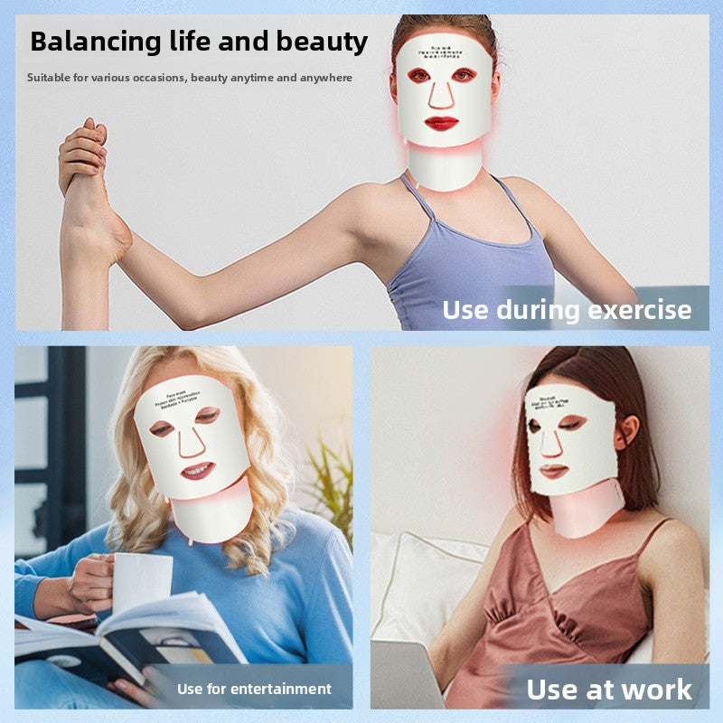 Color Light Silicone Gel Beauty Mask