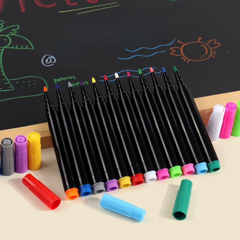 Color liquid chalk