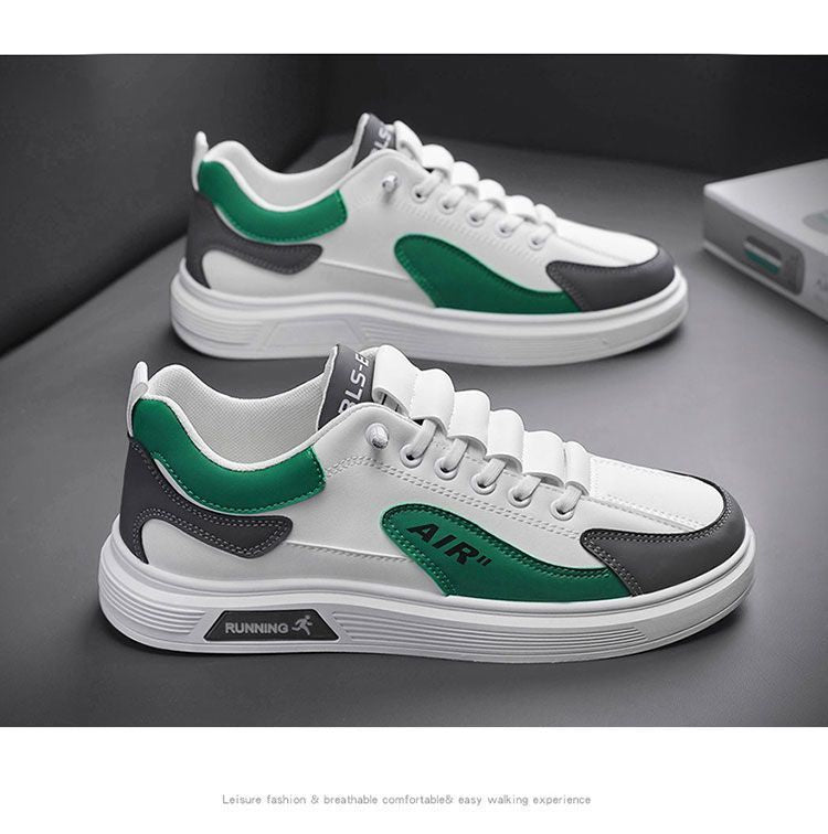 Color-matched casual sneakers