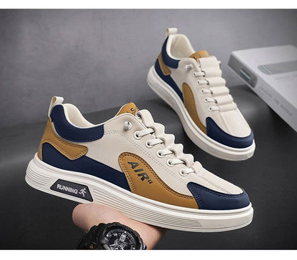 Color-matched casual sneakers