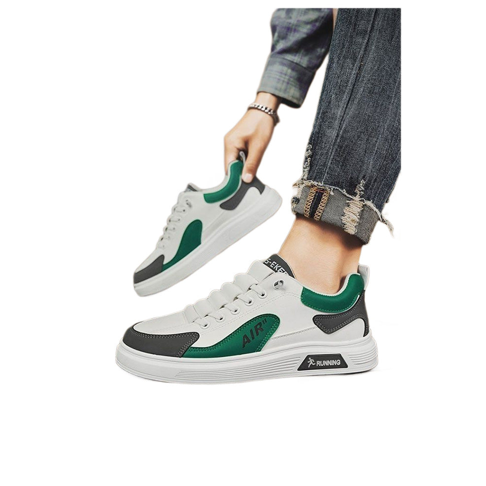 Color-matched casual sneakers