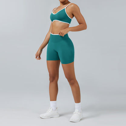 Color Matching Sports Suit for Women