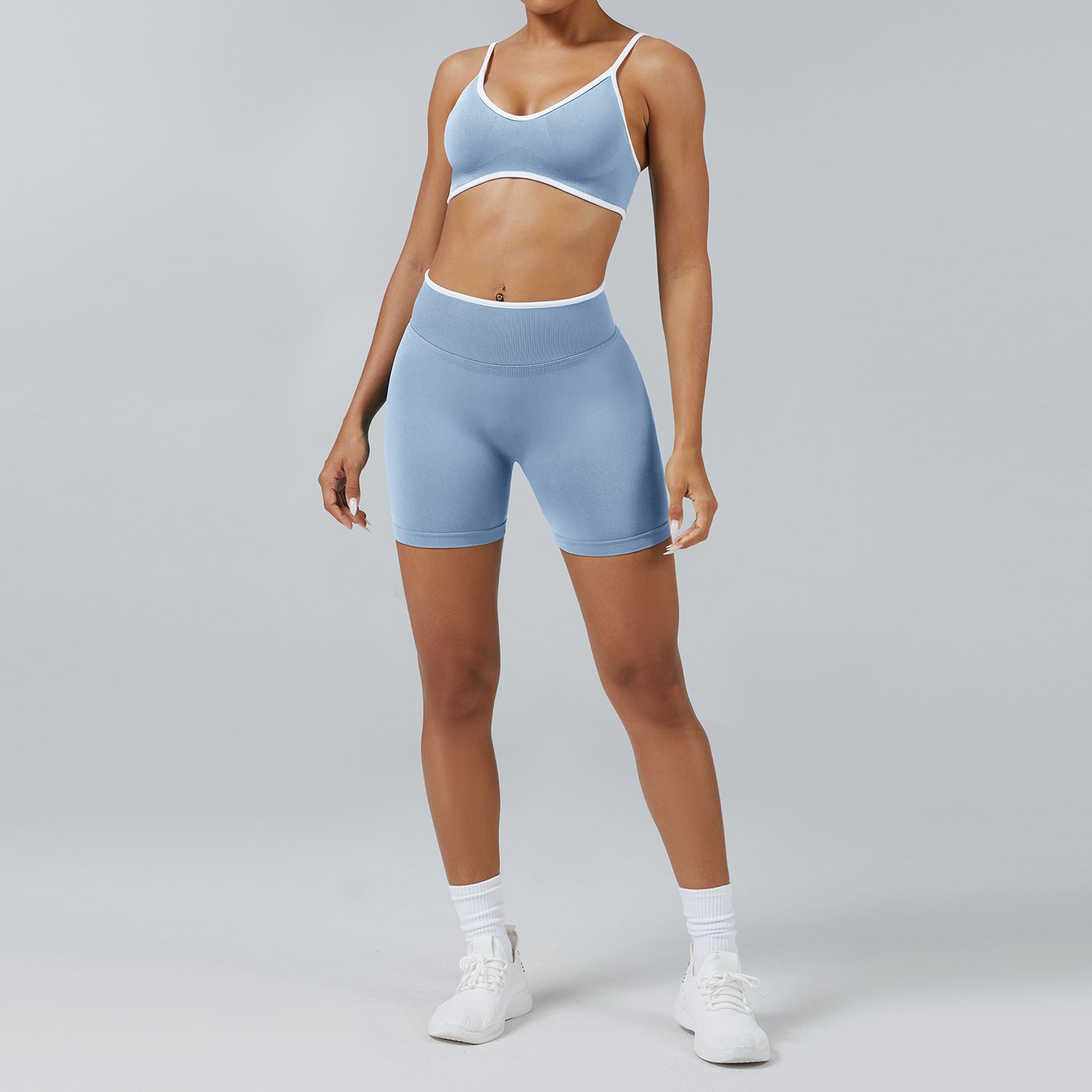 Color Matching Sports Suit for Women