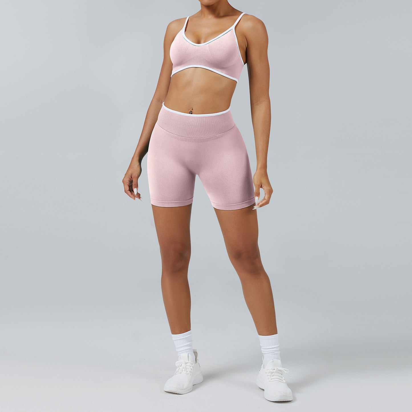 Color Matching Sports Suit for Women