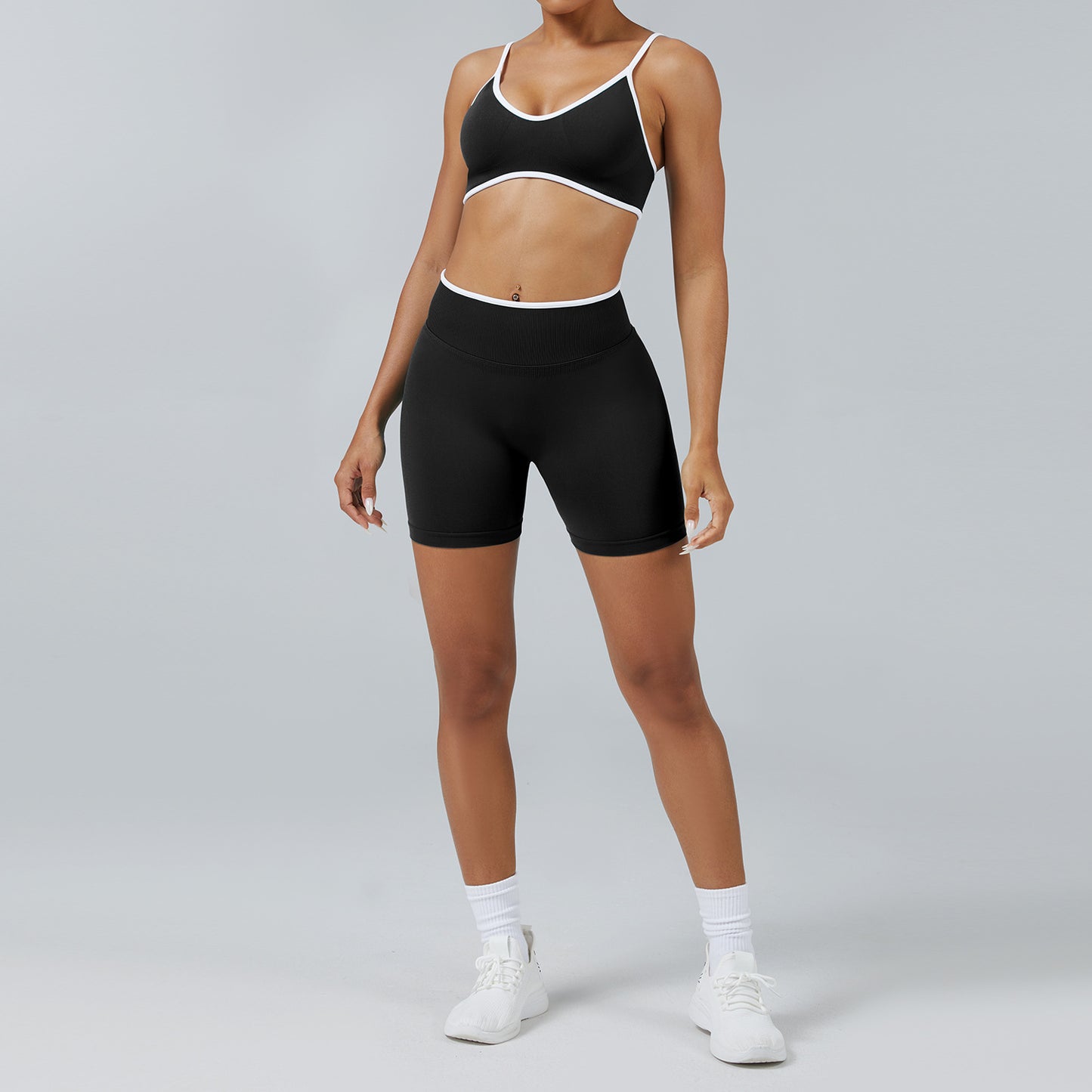 Color Matching Sports Suit for Women