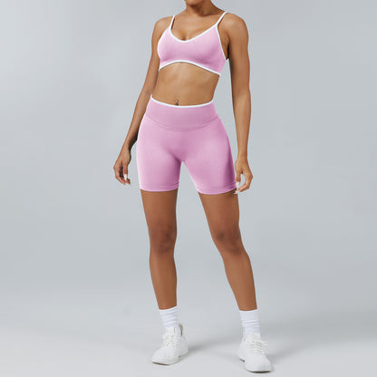 Color Matching Sports Suit for Women