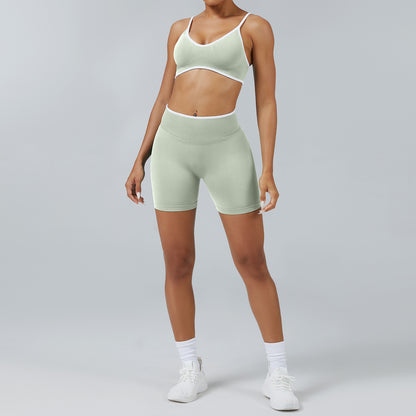 Color Matching Sports Suit for Women