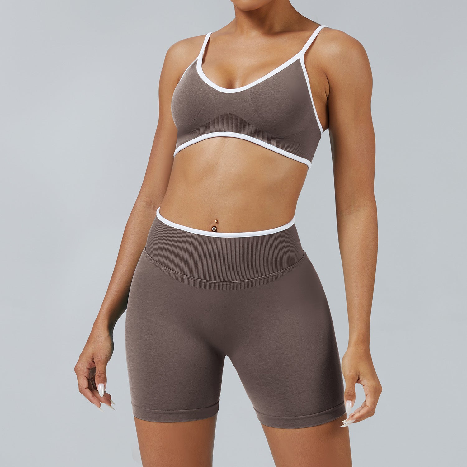 Color Matching Sports Suit for Women