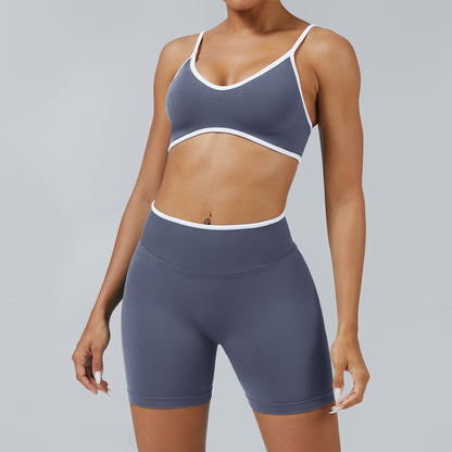 Color Matching Sports Suit for Women